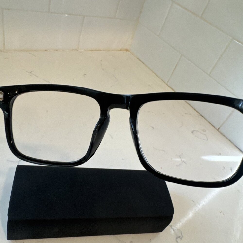 MVMT Reveler Blue Light Blocking Glasses w/ Case — AAAM-BLUE 57-17-145 — Black - Picture 7 of 10